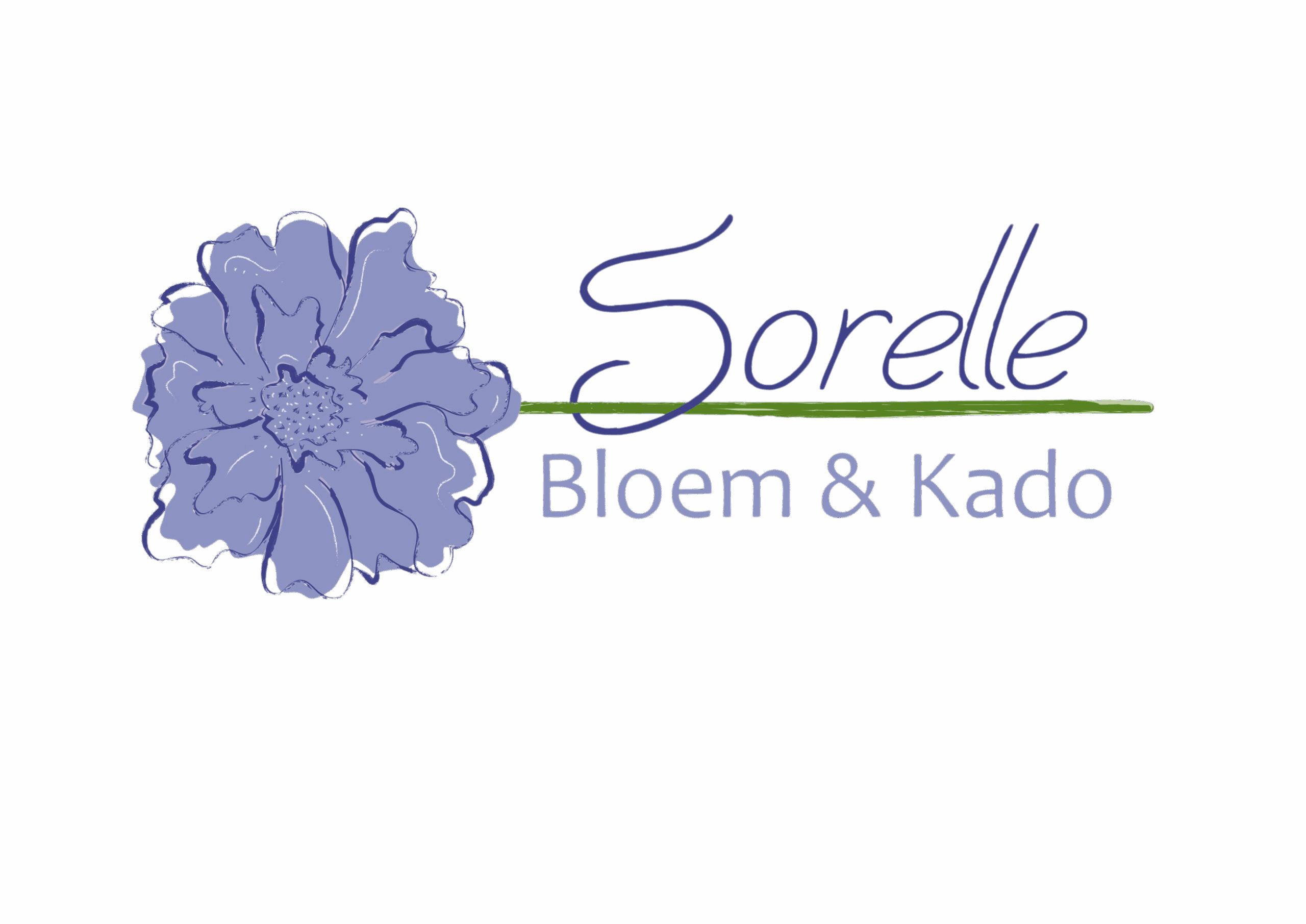 logo zonder achtergrond - Sorelle Bloem & Kado
