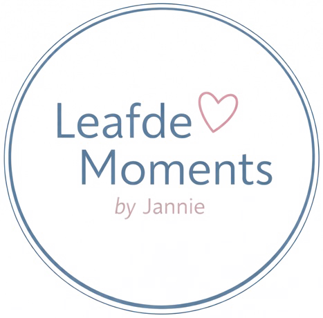 Logo Leafde Moments by Jannie